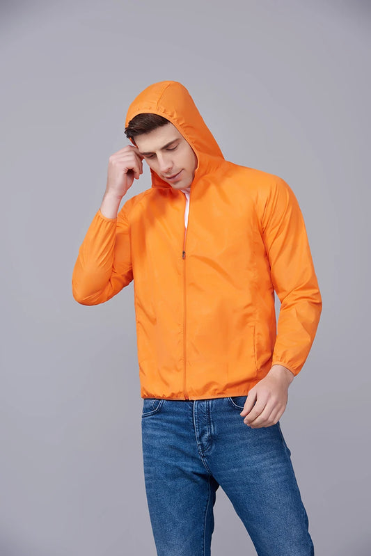 Ultra-light wind jacket for men and women, anti-UV, waterproof, windproof