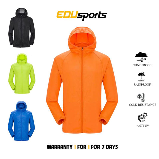 Ultra-light wind jacket for men and women, anti-UV, waterproof, windproof